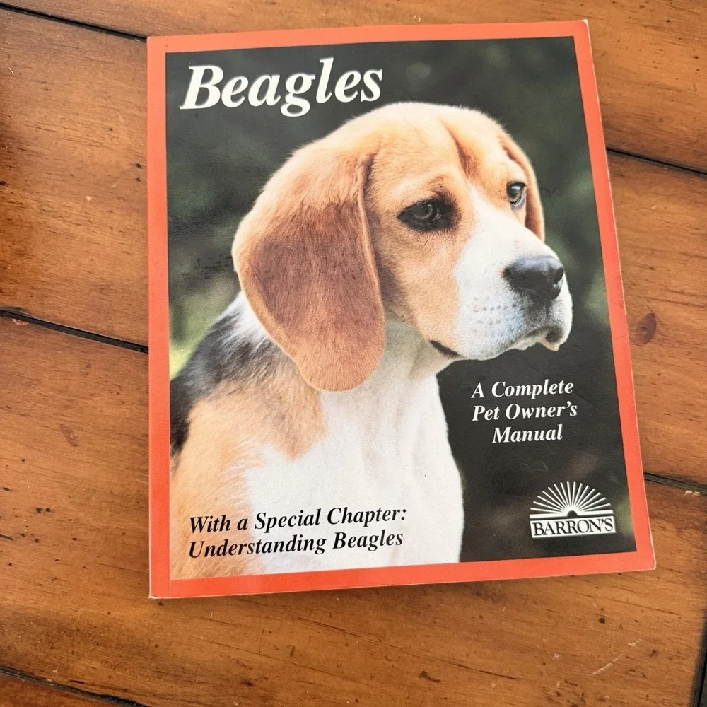 Lot‎ Of 6 Beagle Books Handbook, Basics, Training Video